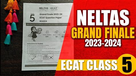 NELTAS ECAT Exam Results 2023(Link), Check Grand Finale .